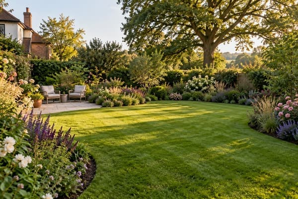 Lawn and turf in Kemsing